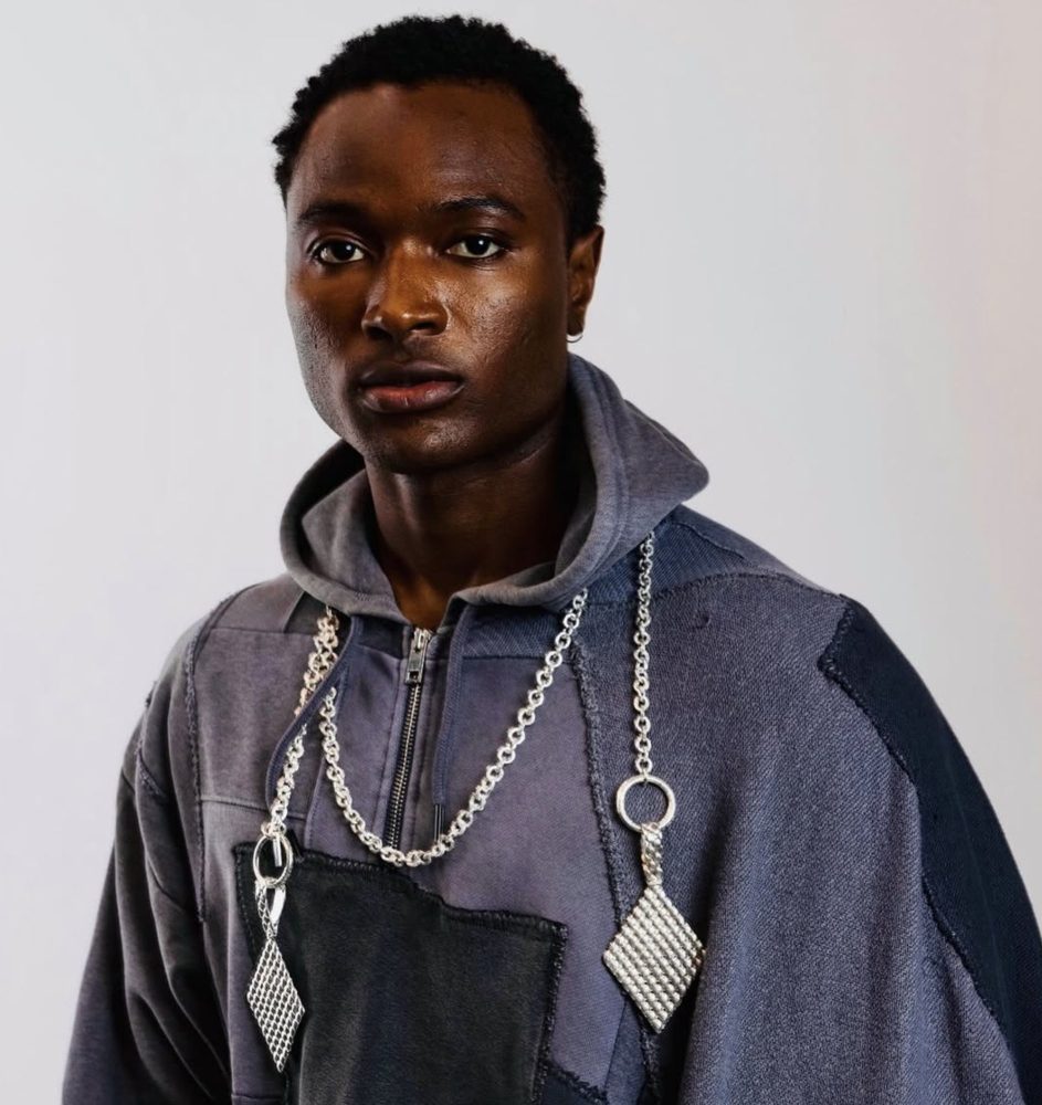 Diamond pendant lariats, by Kenly Warren