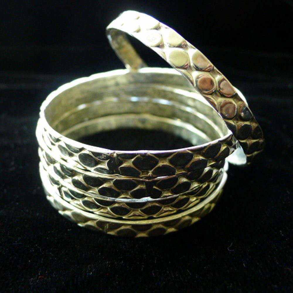 Stacked rings, by Kenly Warren